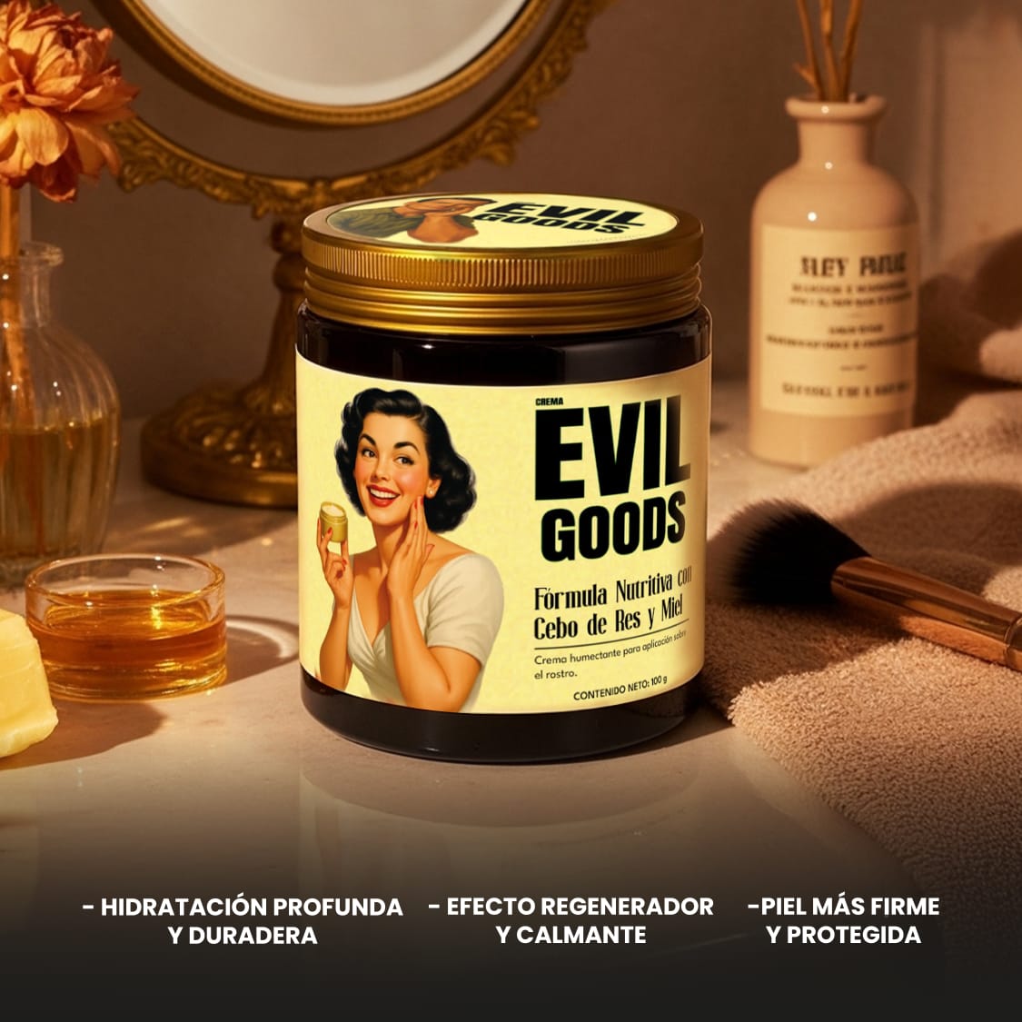 Crema Evil Goods Cuidado De La Piel