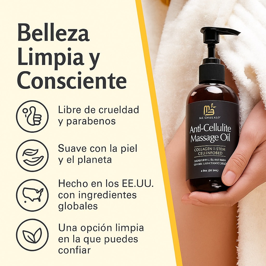 Aceite Anti Celulitis Masajeador