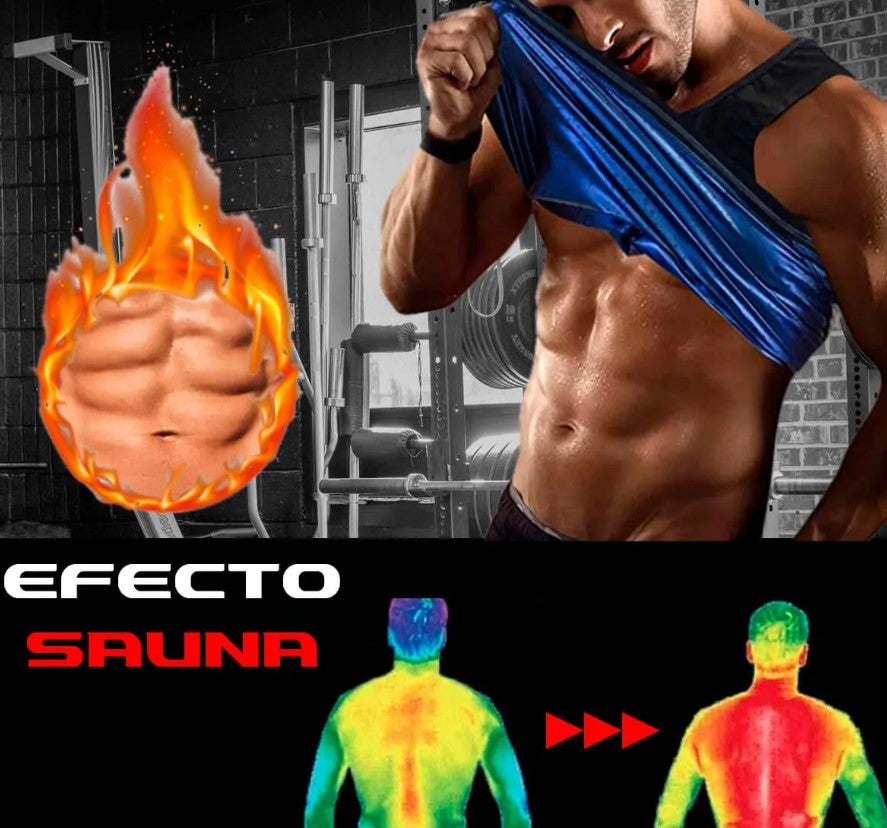 Chaleco Faja Quemador De Grasa Hombre