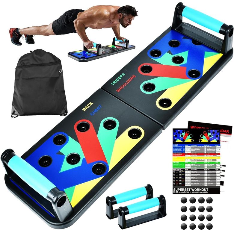 Tabla De Flexiones Push Up Completo