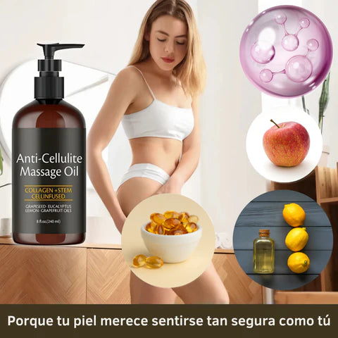 Aceite Anti Celulitis Masajeador