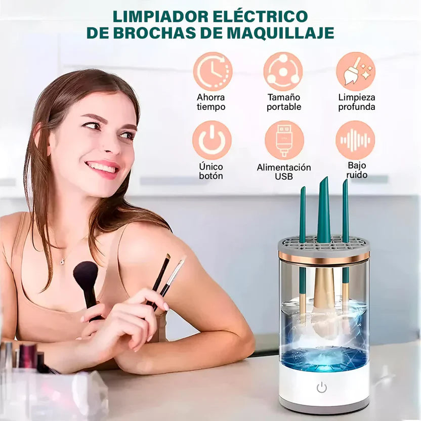 Limpiador De Brochas De Maquillaje
