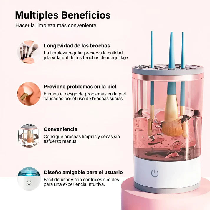 Limpiador De Brochas De Maquillaje