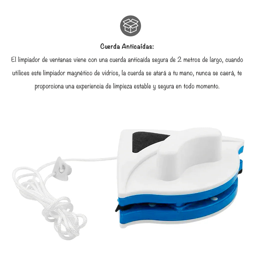 Limpia Vidrios Magnético