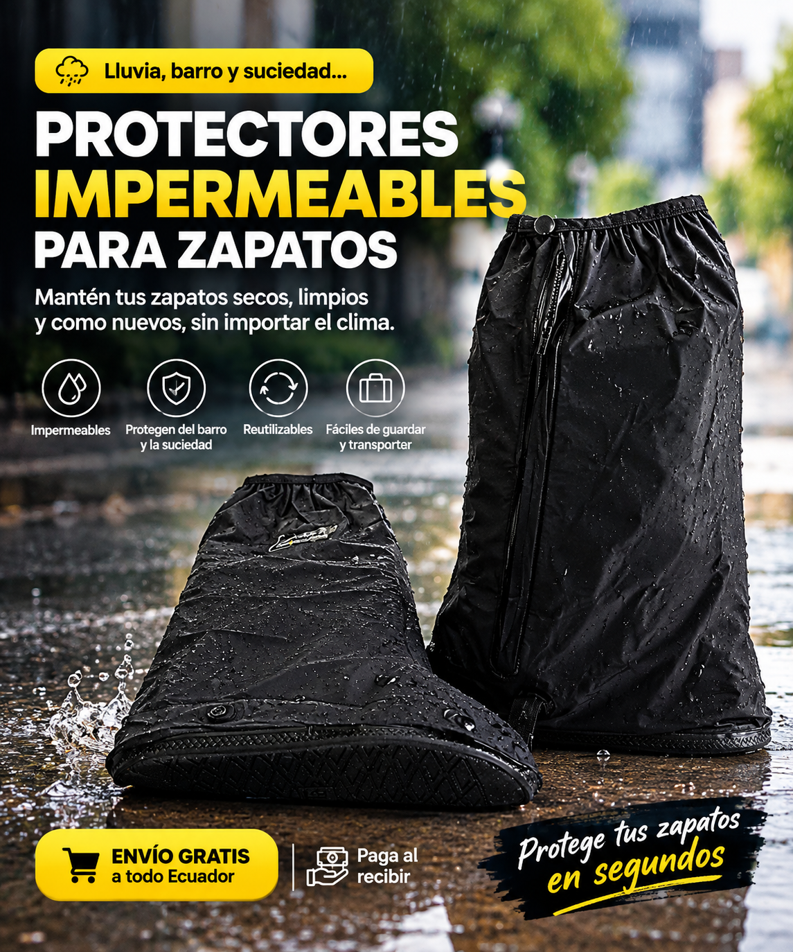 Protectores De Zapatos Impermeables
