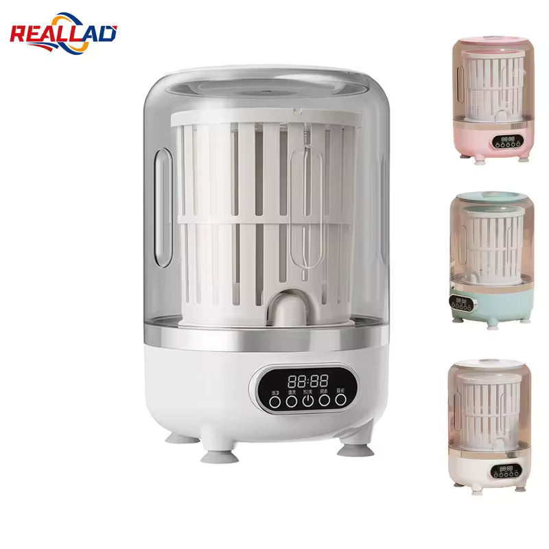 Mini Lavadora Y Secadora Automática