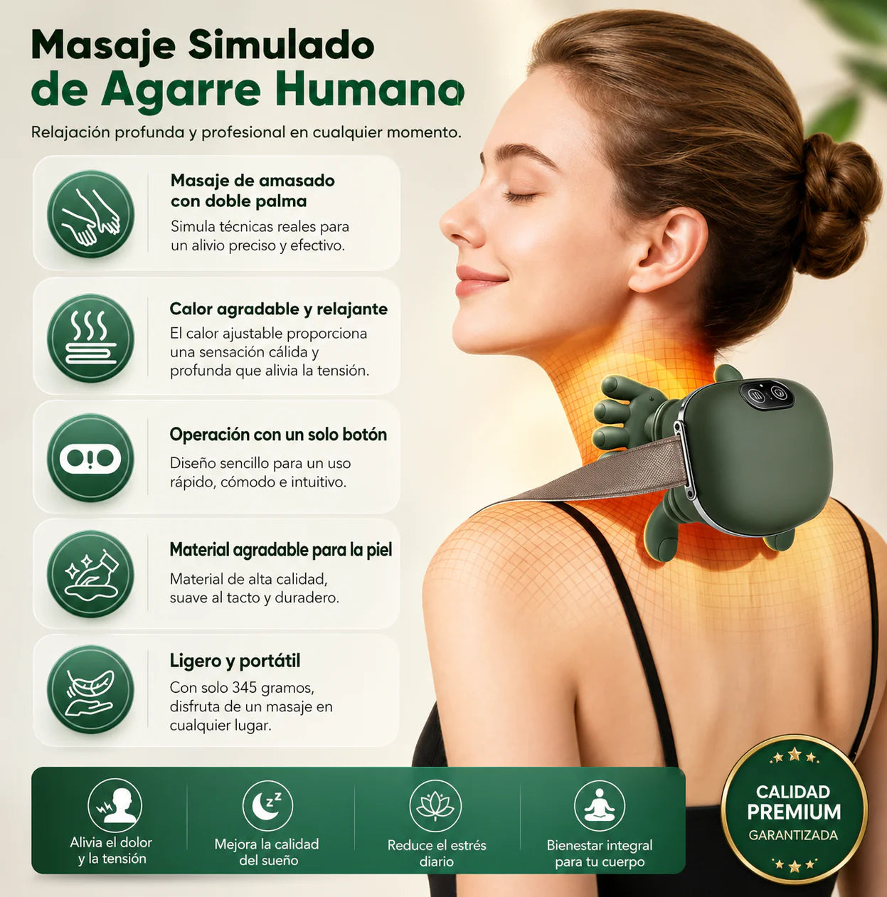 Masajeador De Cuello Y Hombros