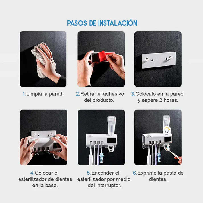 Esterilizador UV para Cepillos Dentales