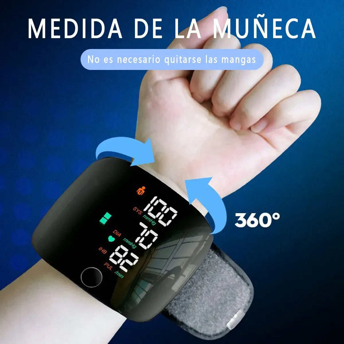 Monitor Presión Arterial en Muñeca