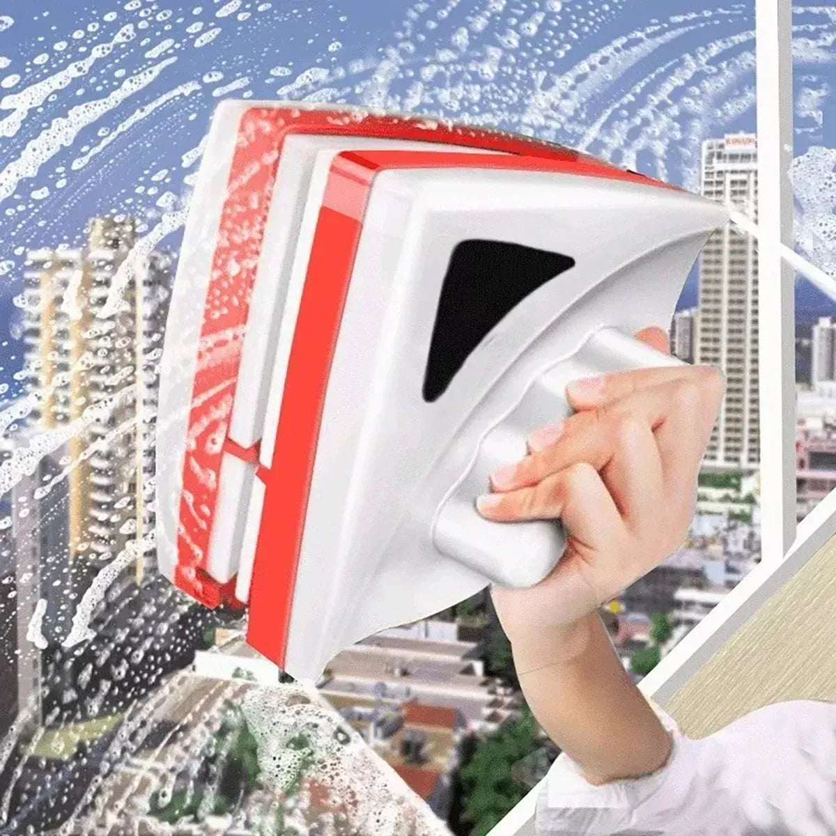 Limpia Vidrios Magnético