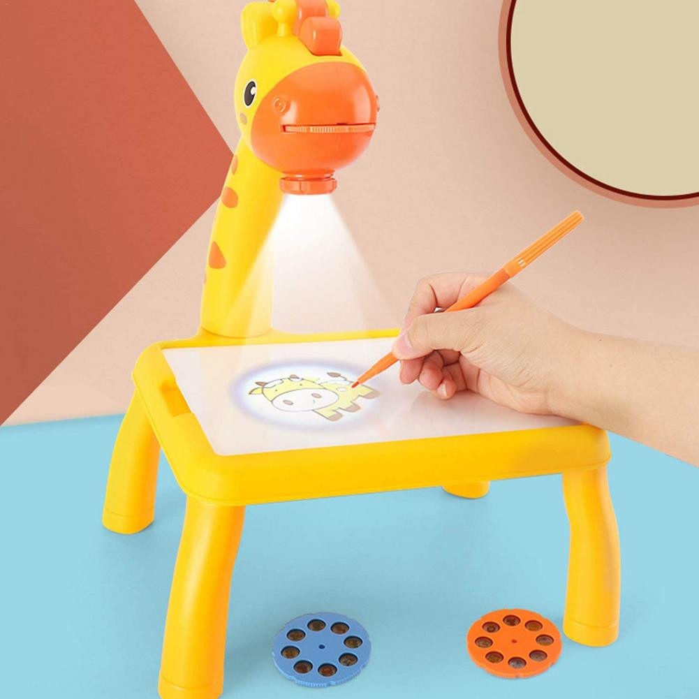 Mesa De Dibujo Para Niños Con Proyector