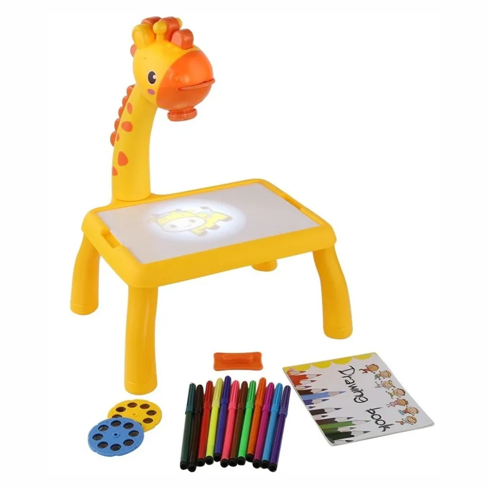Mesa De Dibujo Para Niños Con Proyector