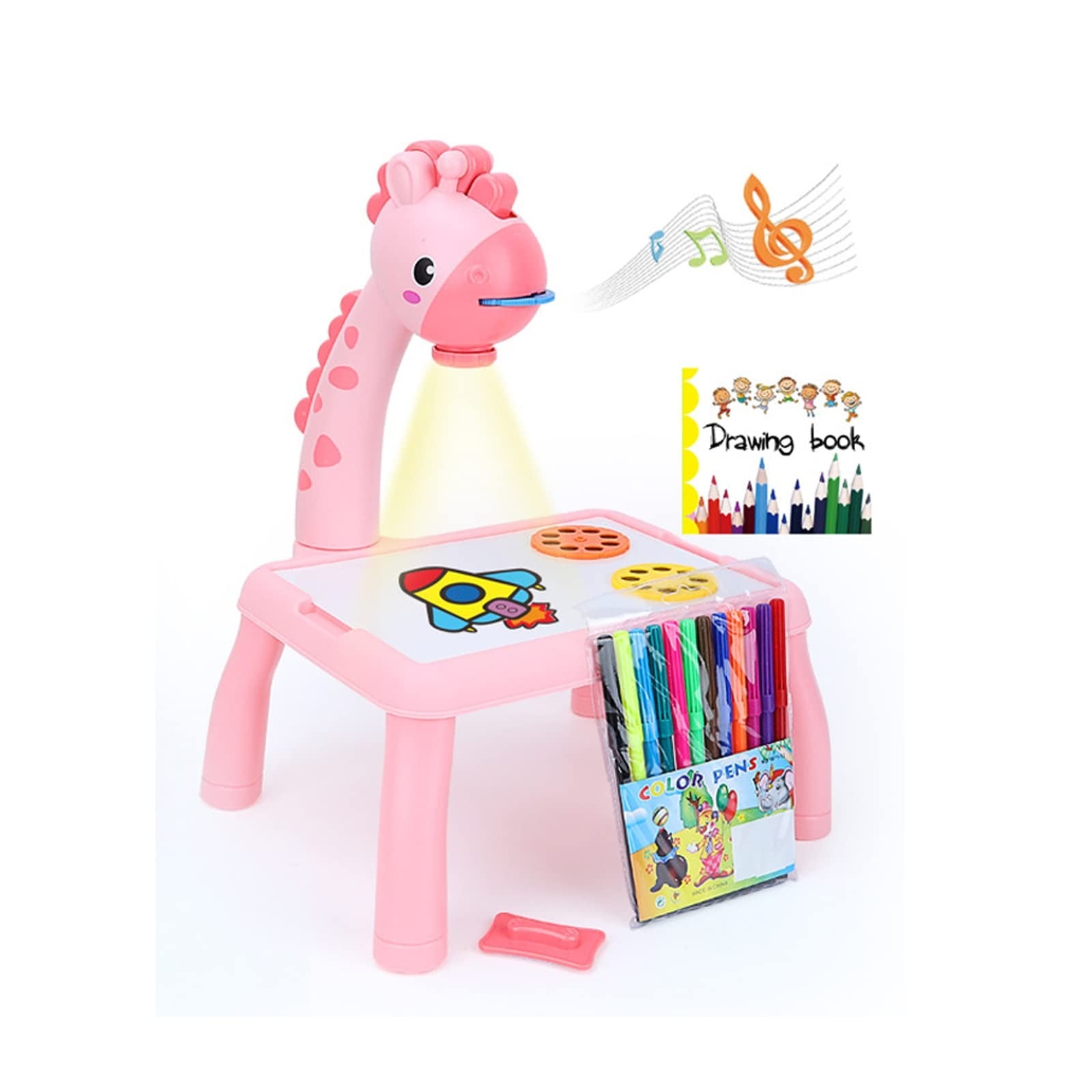 Mesa De Dibujo Para Niños Con Proyector